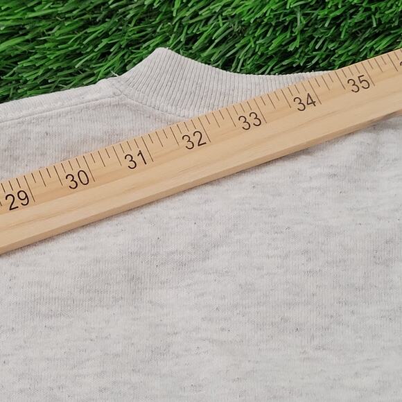 Vintage 90s Champion MSU Michigan-State Sweatshirt XL 25x27 Gray - Picture 5 of 14